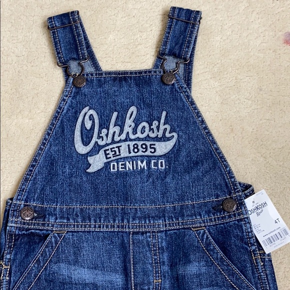 OSH KOSH B’GOSH BOY’S OVERALLS NWT - Picture 4 of 7